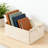 Foldable Fabric Storage Bins With Wooden Handles, Washable Decorative Organizer Boxes For Home, Laundry, And Shelf Storage-1215941888-1215941890