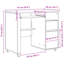 Computer Desk Engineered Wood Compact Drawers-1824877252