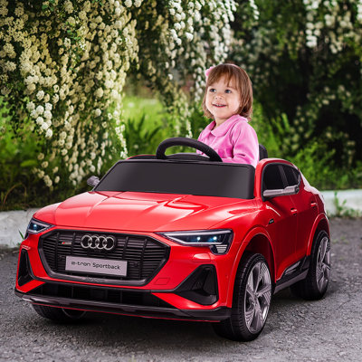 Kul Zoomie Audi E-tron Licensed 12V Kids Electric Ride on for 3-5 Years