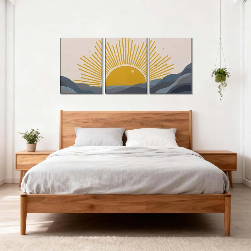3 Piece Wrapped Canvas Print
