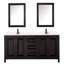 Daria 72'' W Double Vanity-70404267-70404270-80205458