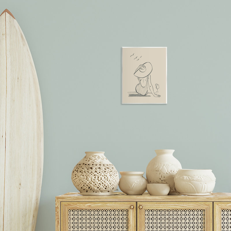 «Beach Day», art mural par Grace Popp