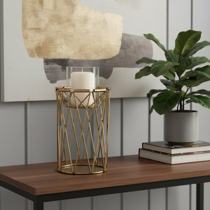 Porte-bougie de table 8 po