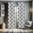 Floral Semi-Sheer Rod Pocket Curtain Panels-45991127