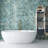 Antiek 3.94 in. x 3.94 in. Glossy Ceramic Square Wall and Floor Tile (6.48 sq. ft./case) (60-pack)-90644672