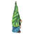 Exhart Gnome with Solar String Hat with Ladybugs and Trowel Garden Statuary, 7 by 14 Inches