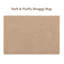 Aspire Homeware Beige Shaggy Area Rug Soft Plush Indoor Carpet-240681180