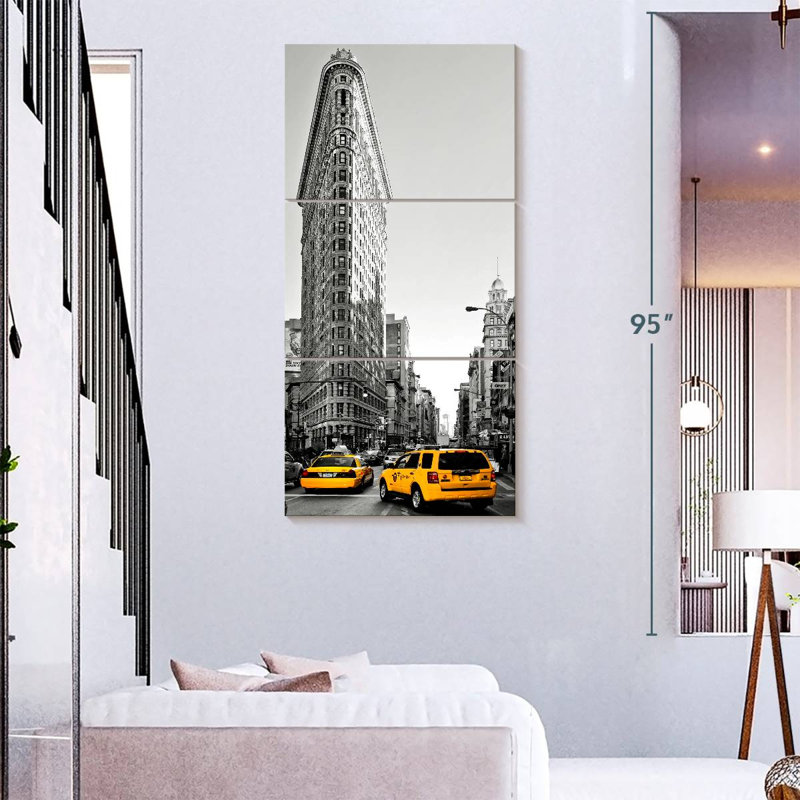 Flatiron Pop, 75" H x 36" W