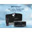 150" Portable Projector with 100" Portable Screen & Carrying Case