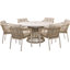 Aris 6 - Person Patio Dining Set with Round Table
