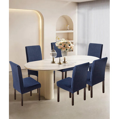 Dining Chair Covers, Parsons Chair Slipcover Set Of 6,