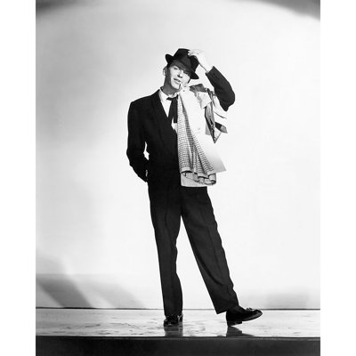  Vintage Hollywood Archive Gallery Wrapped Canvas Art Titled: Frank Sinatra, 1957 I