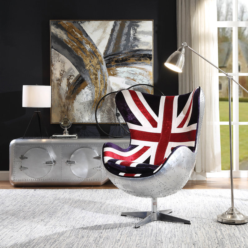 Fauteuil d'appoint pivotant Kulo