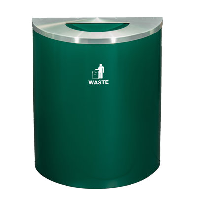 Steel Open Kitchen Trash Can