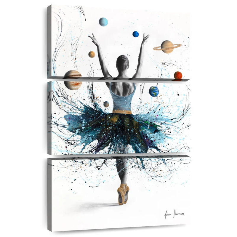 Enn Space Dance, 65" H x 42" W