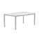 Kionia Faux Marble Top Metal Base Dining Table
