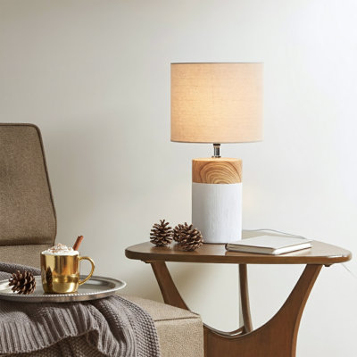 Airin Two-Tone Ceramic Table Lamp