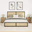 45cm W Manufactured Wood Bedside Table