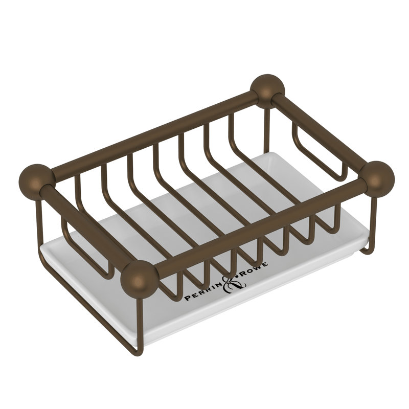 Perrin & Rowe Soap Basket, English Bronze