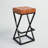 Judie Upholstered Counter Stool with Metal Frame-1032294411