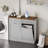 Havant Double Tilt Out Trash Cabinet 20 Gallons Wooden Free Standing(Not include trash can)-95099497