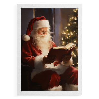 Art des Fêtes de Noël - série 2-CCXLVII - impression sur toile seulement - NON-CADRE