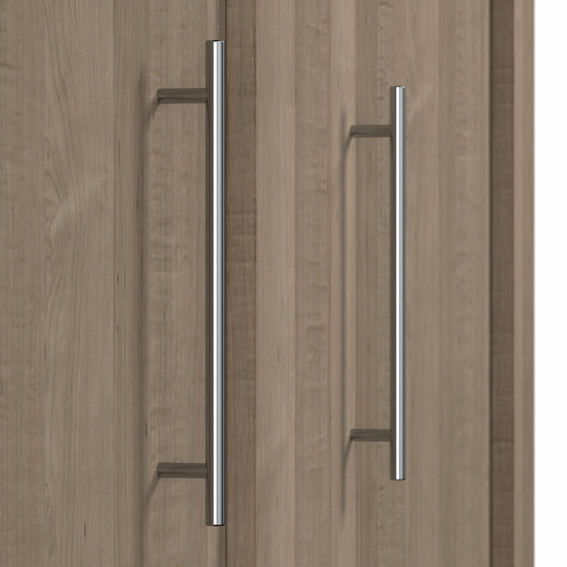 Arlex Walk-In Tower, Ash Gray, 83.66" H x 25" W x 18.19" D