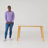 Berlanga Two-Tone Dining Table