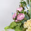 Arrangement floral d'hortensia de pivoine de ferme artificielle pour remplissage de vase, feuilles de feuillage de verdure printemps été avec longue tige