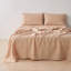 100% European Flax Linen Bed Sheet Set-102921462-102921465