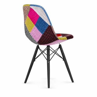 Chaise rembourrée Mid-Century