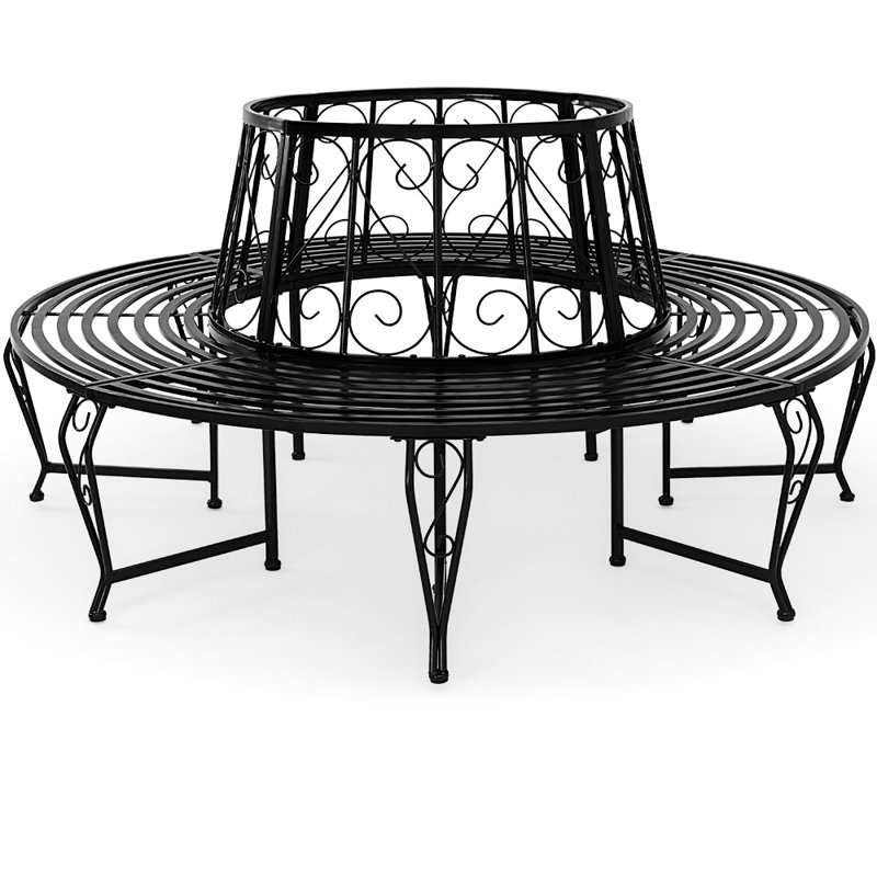 Baudemont Metal Tree Bench