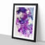 Stormy Times Abstract Art - Framed Print-55730128-55730130