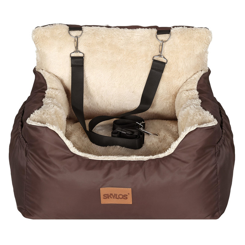 Polyester Pet Bed, Brown