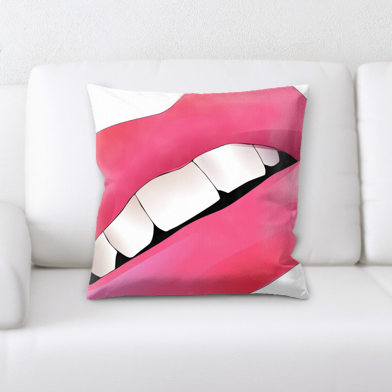 Coussin en lèvres