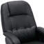 Fauteuil inclinable avec repose-pieds noir-1965344793