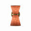 Gable Sconce (Antique Natural Brass with Russet Shade)