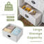 Commode 6 tiroirs Raynisha