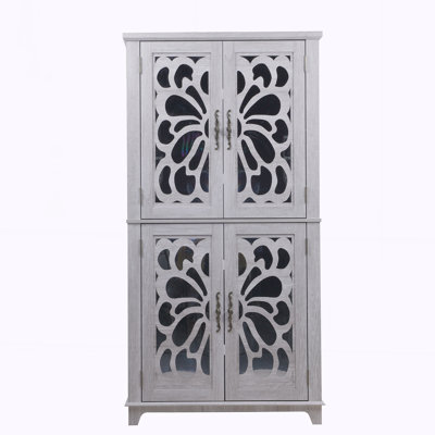 Armoire de rangement décorative pour le coin, le vestibule et le salon
