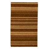 Hand Knotted Area Rug in Brown