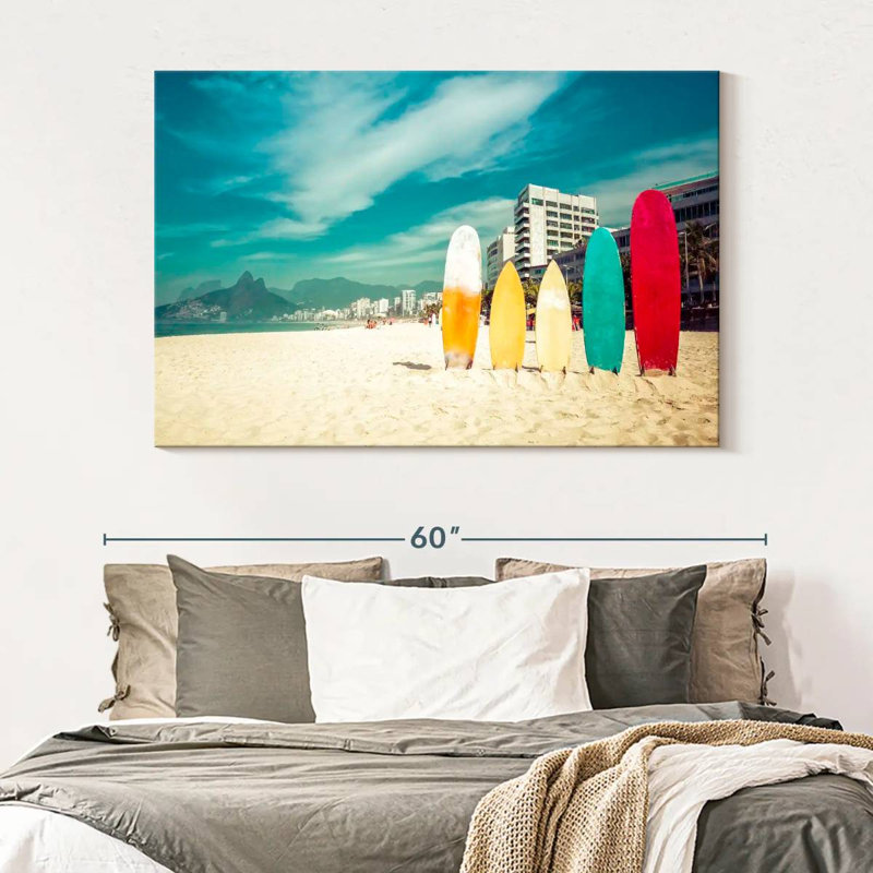 Senne Surfboards, 34" H x 51" W