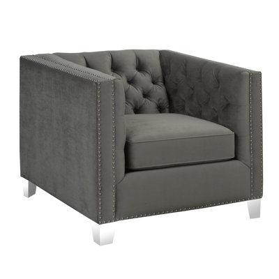 Shepshed Velvet Armchair