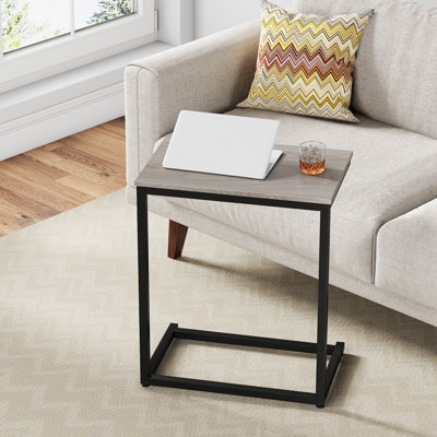 Table-plateau en forme de C