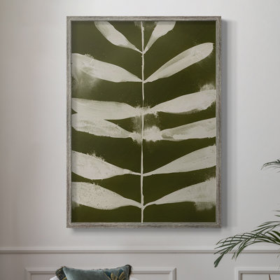«Organic Bloom VI», reproduction encadrée - bois massif