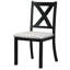 Table de salle à manger extensible Farmhouse avec repose-pieds, 4 chaises rembourrées et banc, 2 rallonges amovibles-131208234-131208237-131208238
