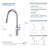 KIBI Hilo Pull Down Kitchen Faucet-41659824-48024395