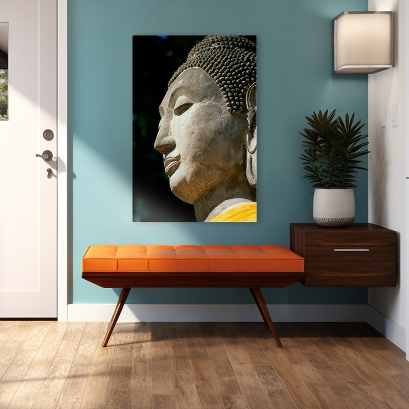 Bouddha - photographie, statues, art, H 48 po x l 32 po