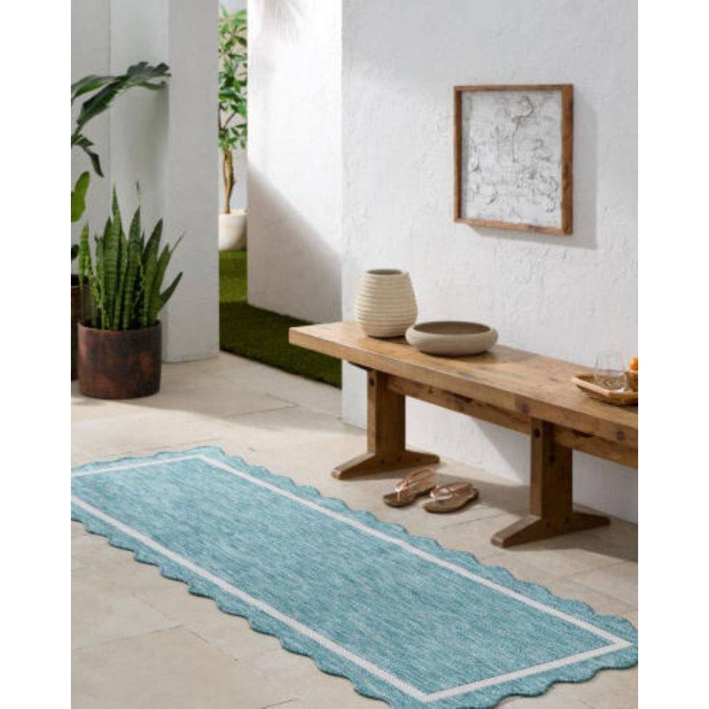 Seadrift Machine Woven Rug, Runner 2'7.5" x 7'2.6"