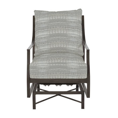 Monaco Aluminum Spring Lounge - Slate Gray