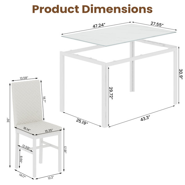Dimensions du produit